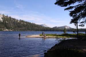 Tioga Lake, Tioga Pass, Kalifornien