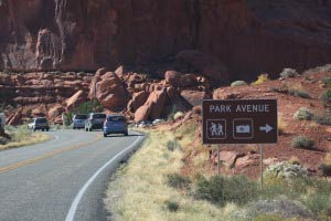 Park Avenue, Arches, Utah