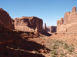 Park Avenue, Arches, Utah