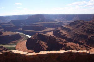 Colorado-Schleife, Shafer Canyon Road, Dead Horse Point State Park, Utah