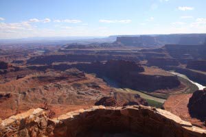Colorado-Schleife, Shafer Canyon Road, Dead Horse Point State Park, Utah