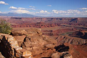 La Sal Mountains, Pyramid Butte, Dead Horse Point State Park, Utah