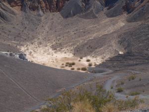 Ubehebe Crater, Death Valley, Kalifornien