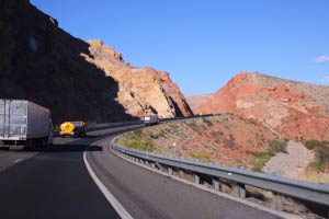 Virgin River Gorge, Interstate 15, Arizona