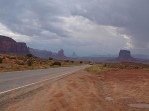 Highway 163, Agathla Peak, Monument Valley, Utah