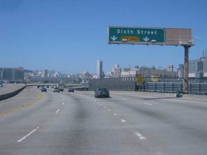 Highway 101, San Francisco, Kalifornien
