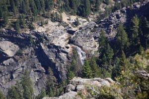 Illilouette Fall, Washburn Point, Yosemite, Kalifornien