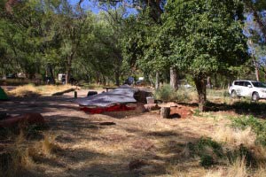 South Campground, Pa'rus Trail, Zion, Utah