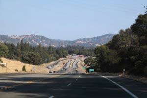 Redwood Valley, Highway 101 South, Kalifornien