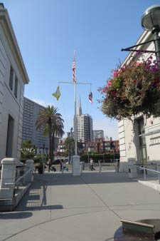 Embarcadero, Transamerica Pyramid, San Francisco, Kalifornien