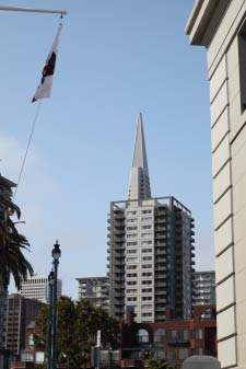 Embarcadero, Transamerica Pyramid, San Francisco, Kalifornien