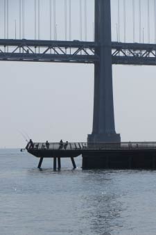 Pier 14, Bay Bridge, San Francisco, Kalifornien