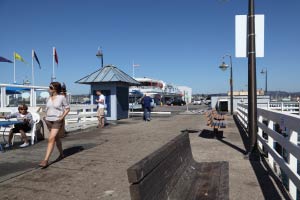 Municipal Wharf, Santa Cruz, Kalifornien