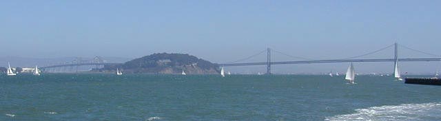Oakland Bay Bridge, Treasure Island, San Francisco, Kalifornien