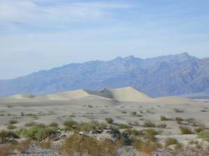 Star Dune, Mesquite Flats Sand Dunes, Death Valley, Kalifornien