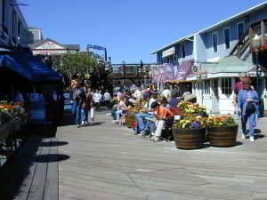 Pier 39, Fishermans Wharf, San Francisco, Kalifornien