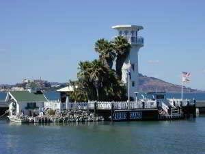 Forbes Island, Pier 41, Fishermans Wharf, San Francisco, Kalifornien