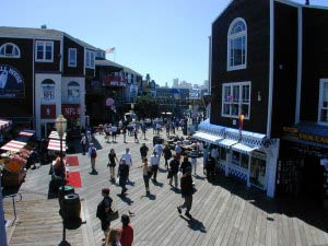 Pier 39, Fishermans Wharf, San Francisco, Kalifornien