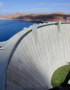 Glen Canycon Dam, Glen Canyon, Arizona