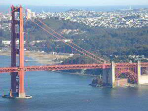 Fort Point, Golden Gate Bridge, San Francisco, Kalifornien