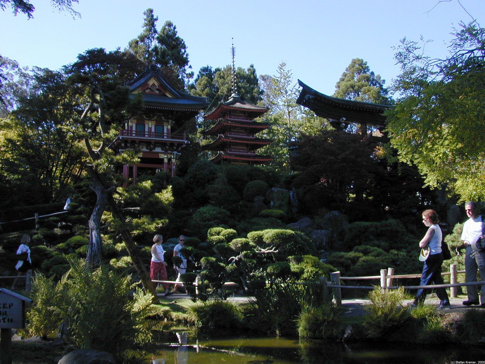 Japanese Tea Garden Japanischer Garten Im Golden Gate Park