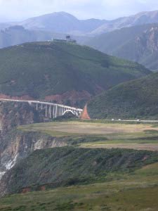 Hurricane Point, Bixby Bridge, Highway One, Big Sur, Kalifornien