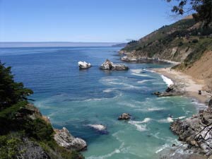 Julia Pfeiffer Burns State Park, Kalifornien