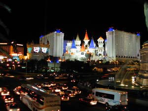 Las Vegas, Strip, Excalibur, Nevada