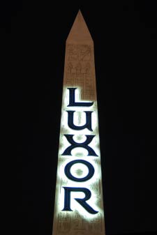Obelisk, Luxor, Las Vegas, Nevada