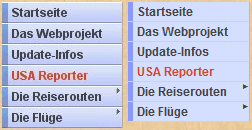 Altes und neues linkes Men auf Westkste USA