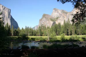 Valley View, Yosemite, Kalifornien