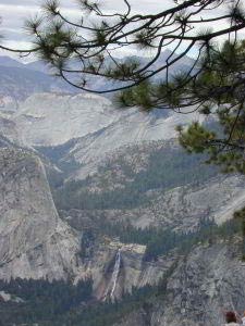 Nevada Falls, Glacier Point, Yosemite, Kalifornien