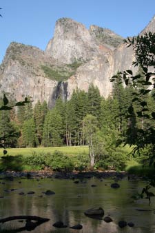 Bridalveil Fall, Valley View, Yosemite, Kalifornien