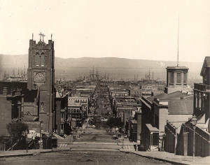 California Street, San Francisco, 1863